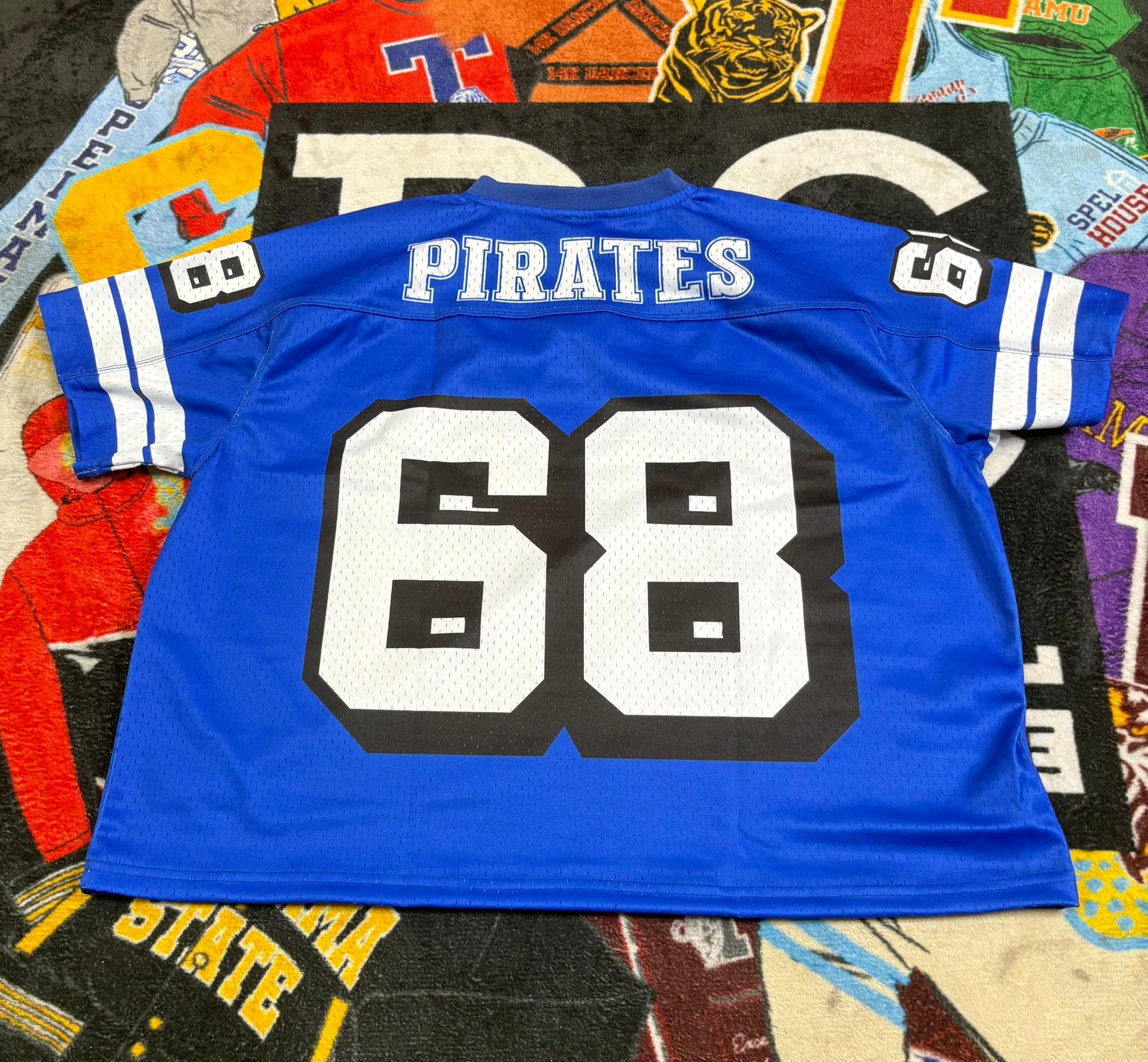Hampton Pirates Crop Football Jersey