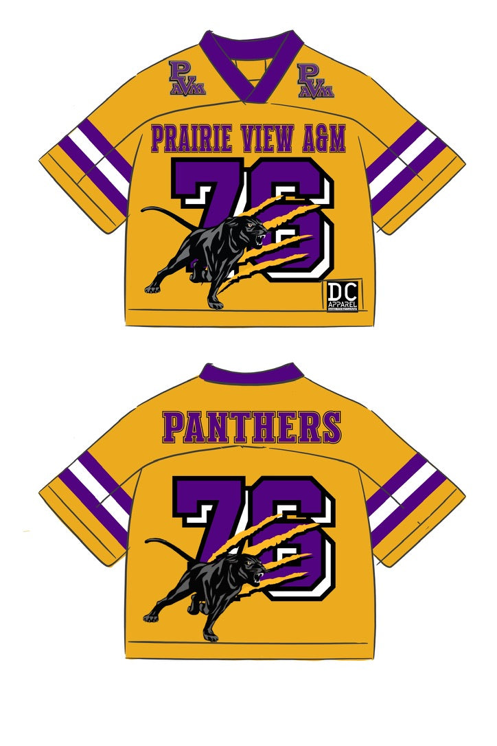PVAMU Panther Football Crop Jersey