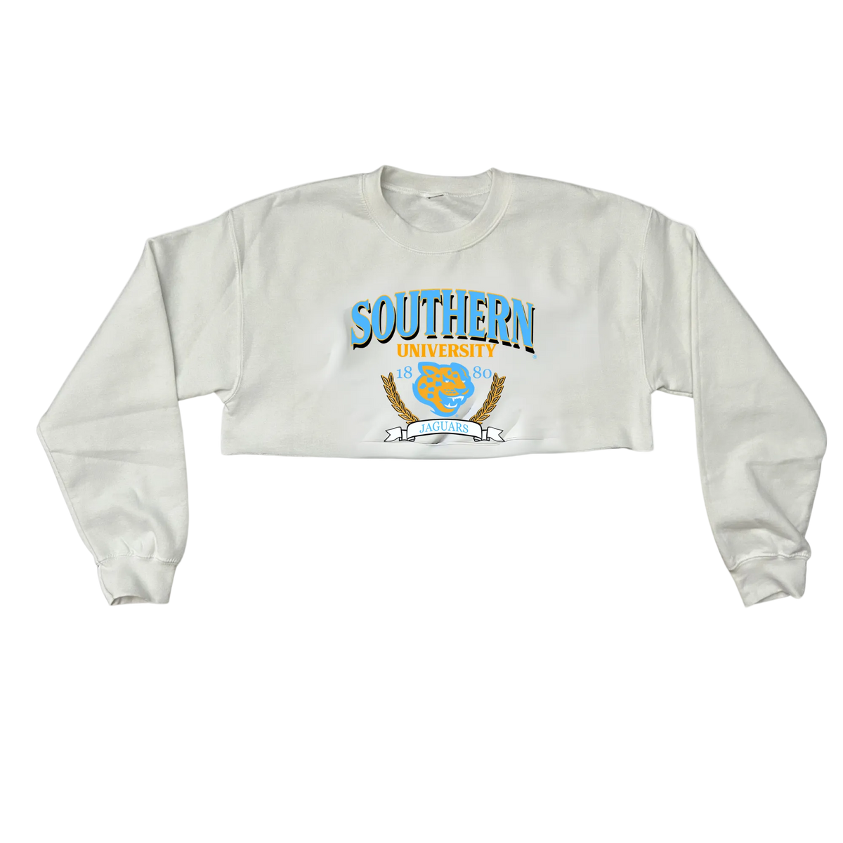 Southern University Crop Sweatshirt - DC Apparel HBCU merchandise
