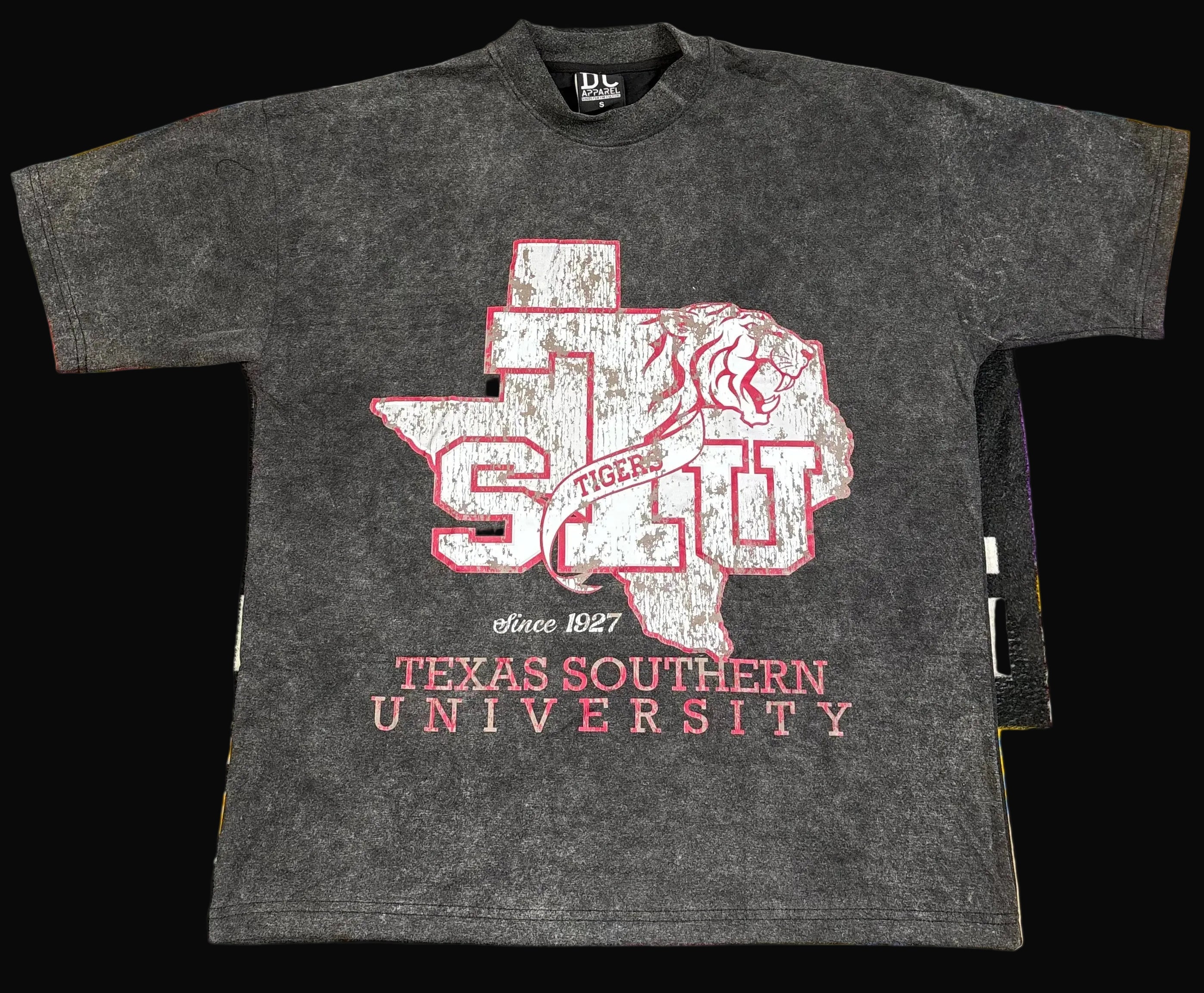 Texas Southern University Acid Wash T-Shirt - DC Apparel HBCU merchandise