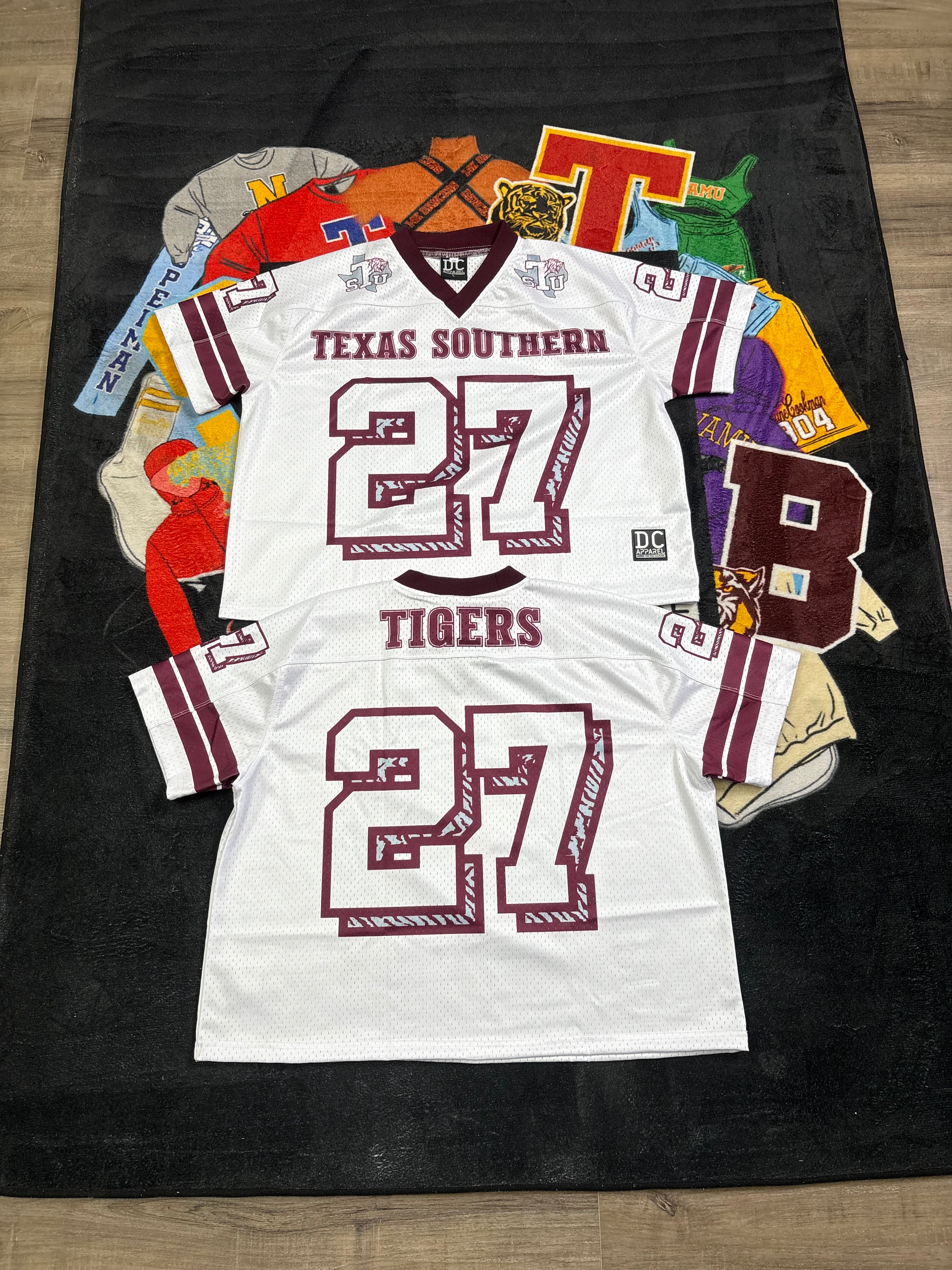 Texas Southern Tigers Crop Football Jersey