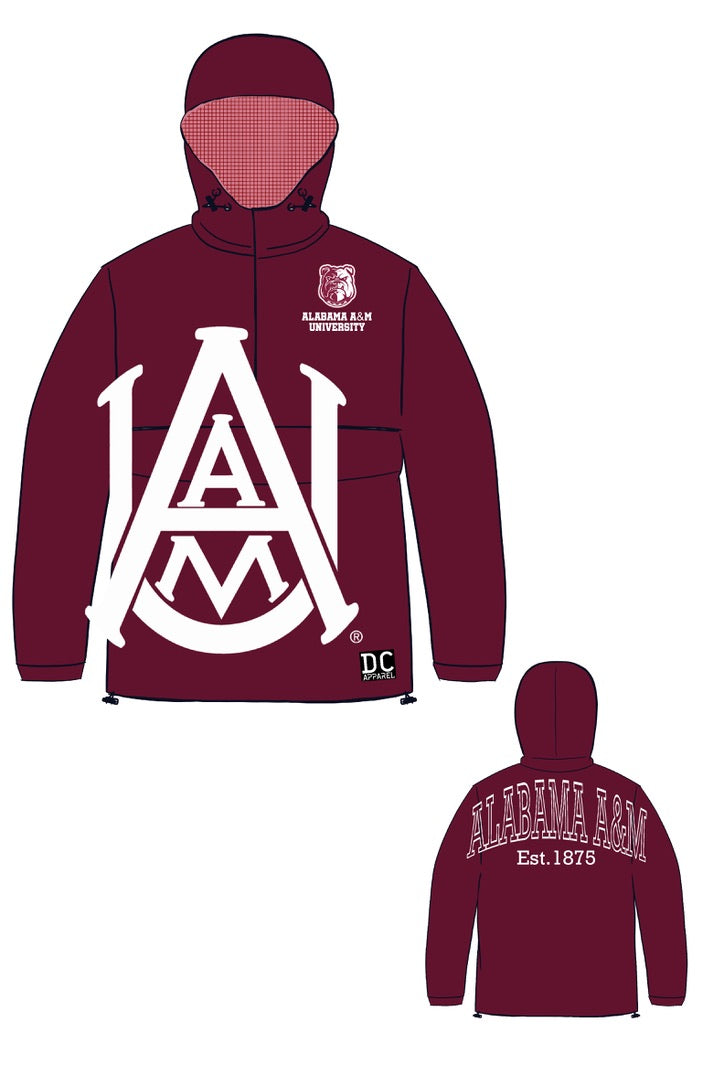 Alabama A&M Windbreaker Hoodie