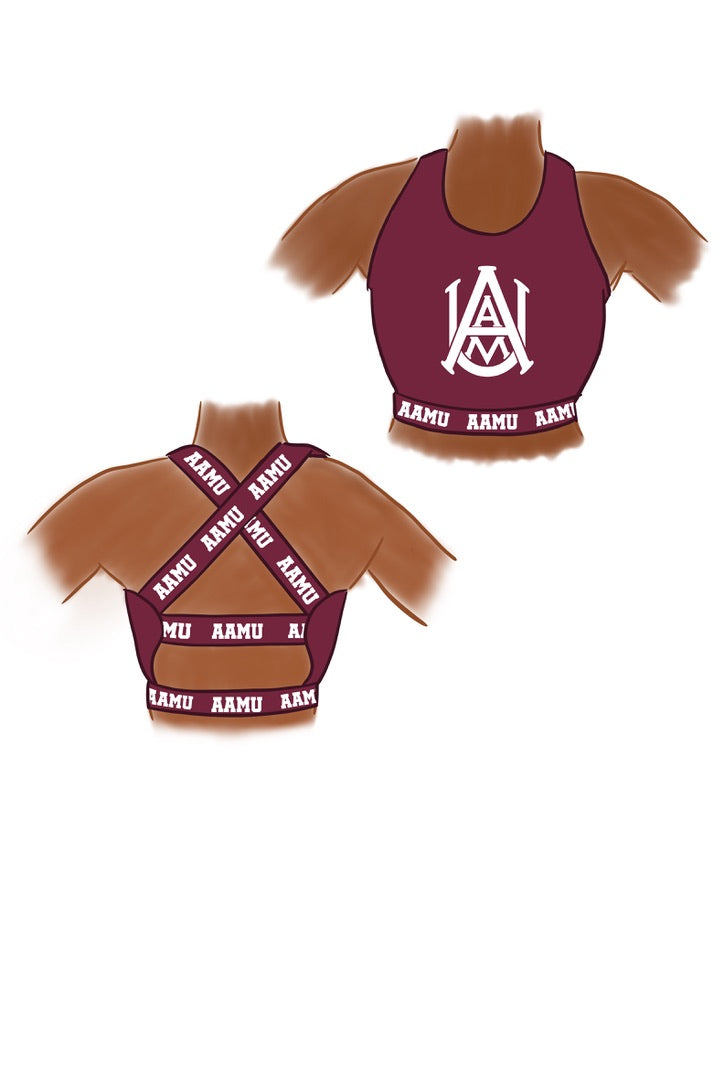 Alabama A&M Fitness Top (Sports Bra)
