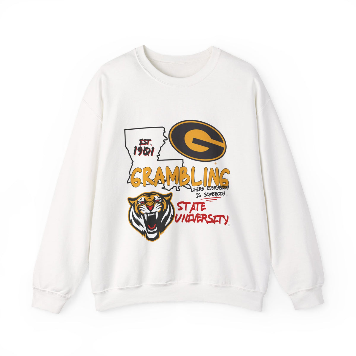 Grambling State University State Sketch Sweatshirt