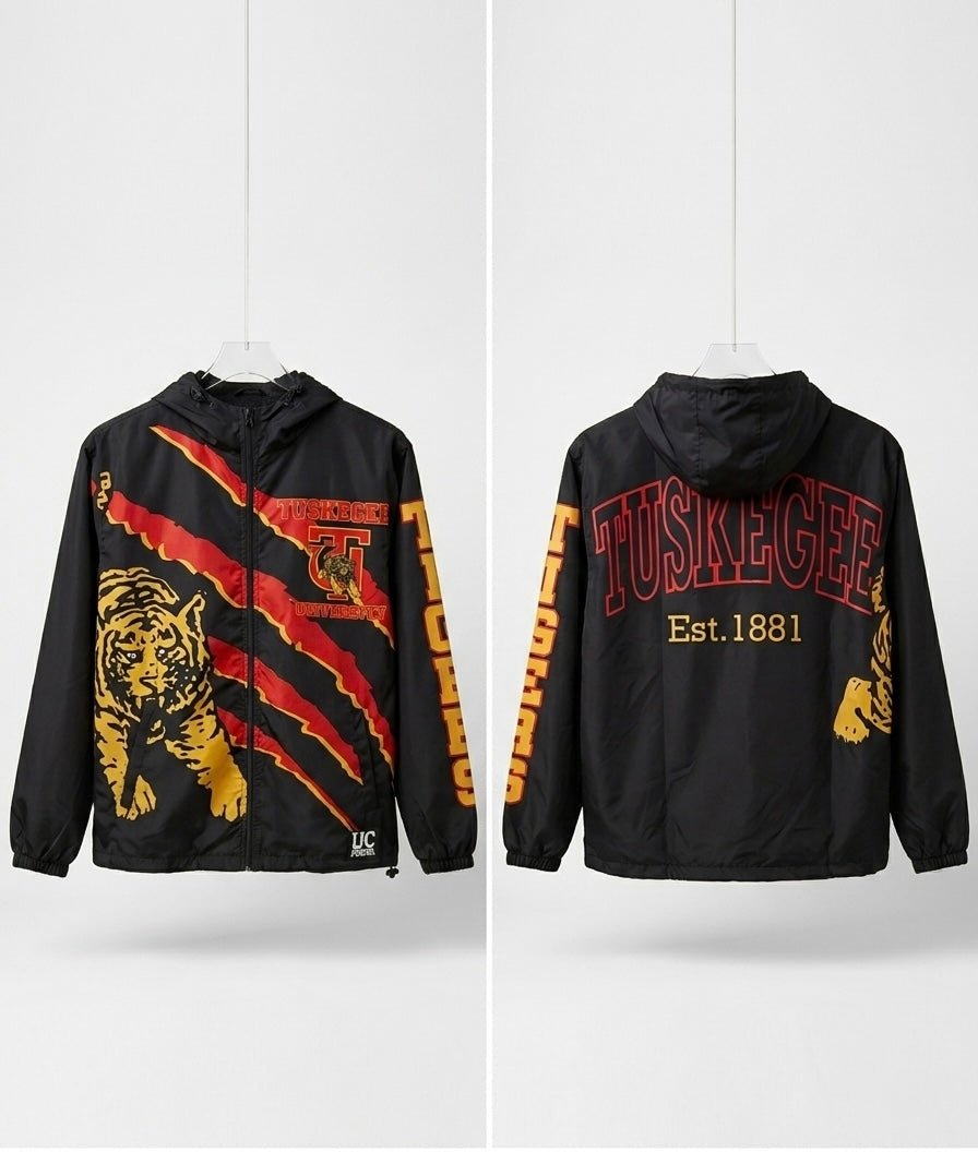 Tuskegee Golden Tigers Windbreaker Jacket