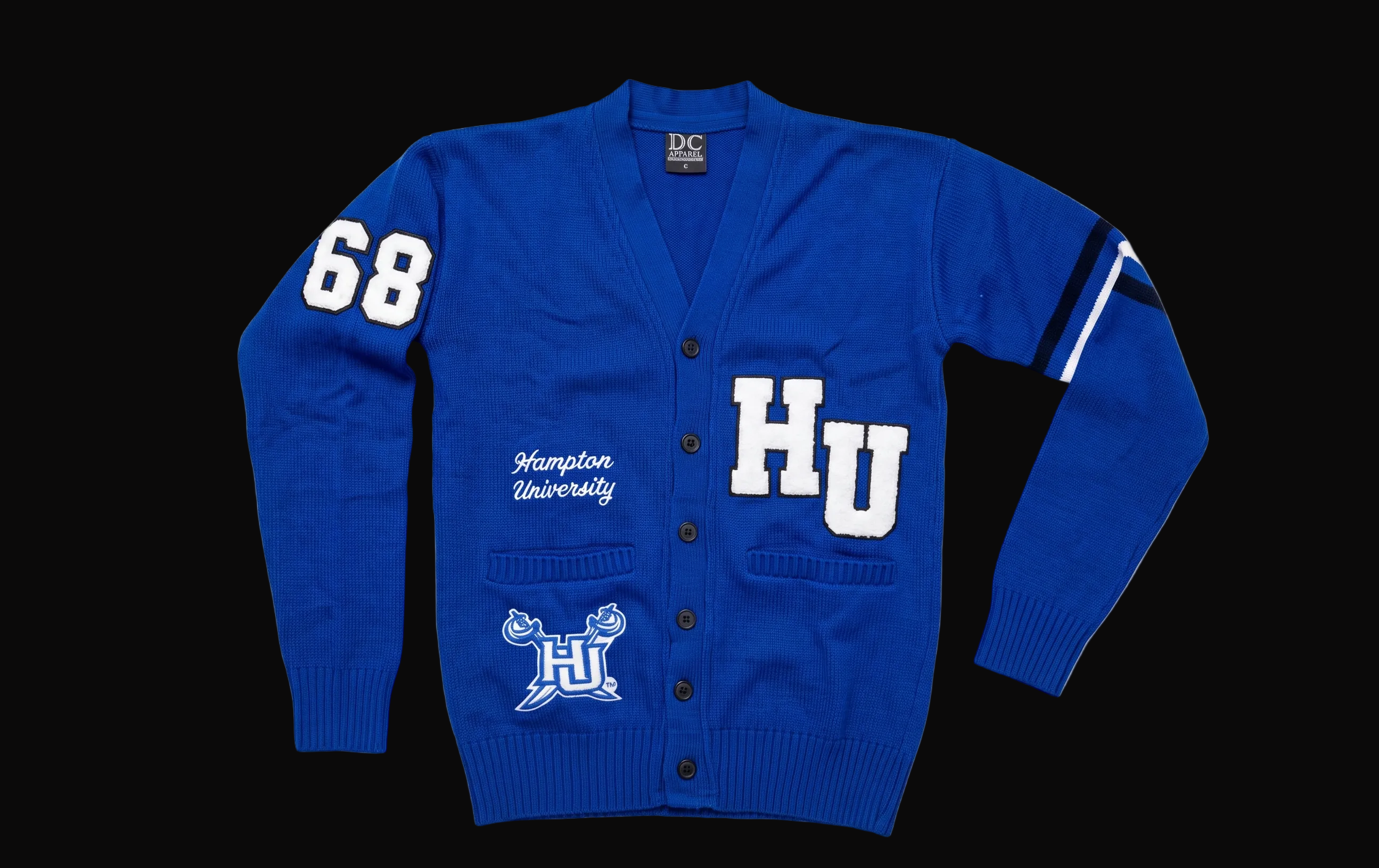 Varsity Sweater: Hampton University