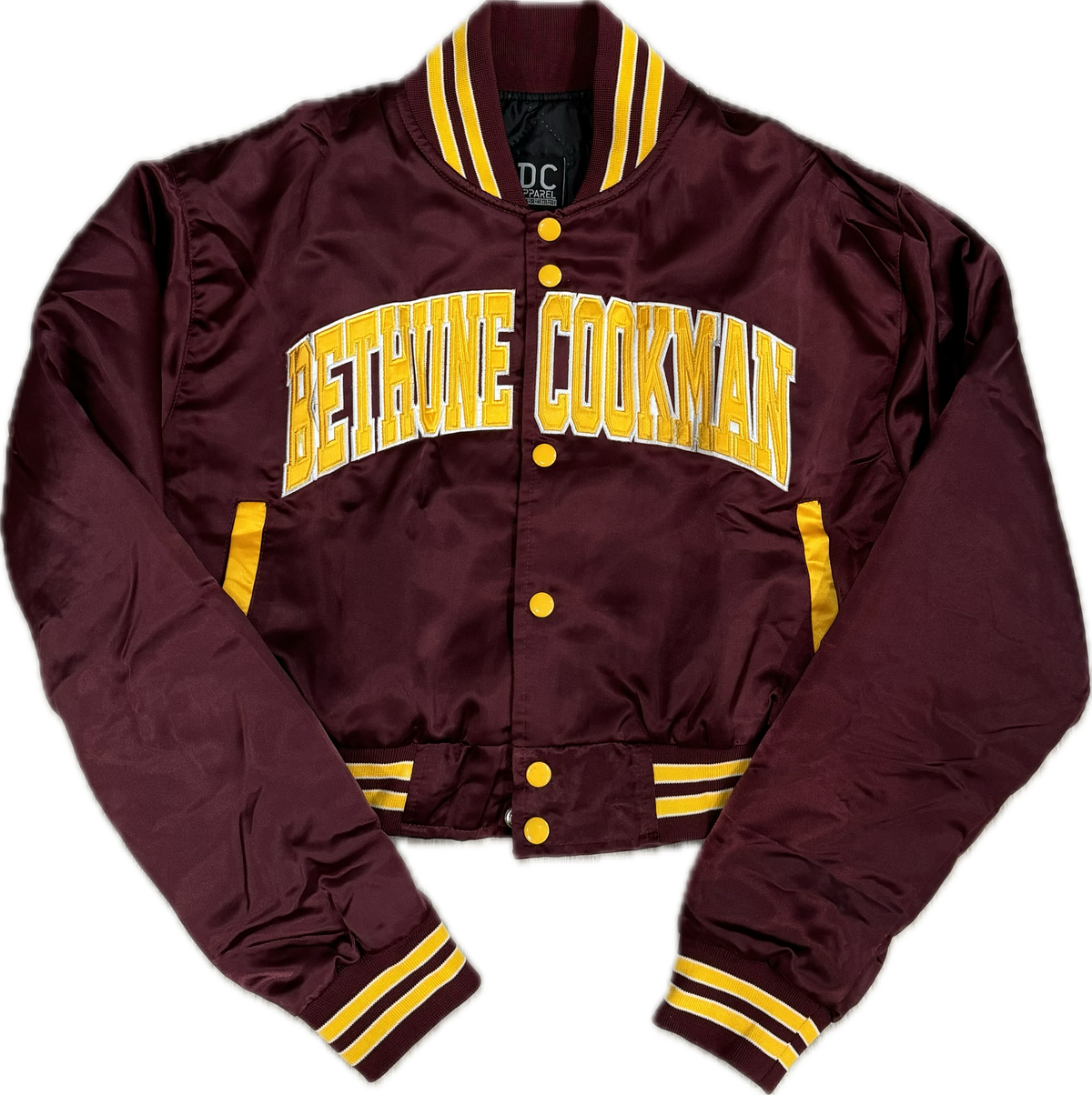 Bethune-Cookman Bomber Jacket | Premium HBCU Satin Jacket | BCU