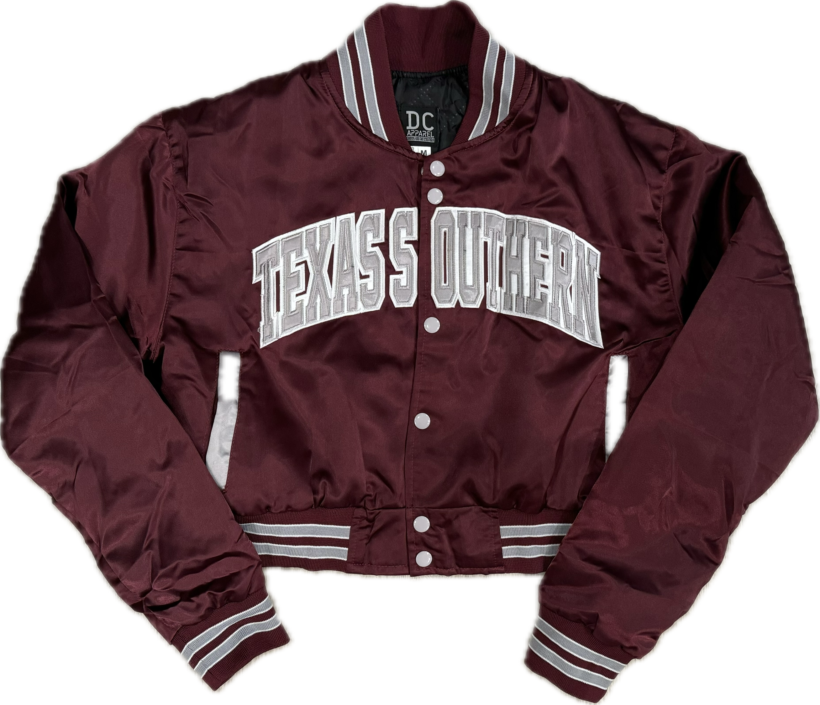 Crop Texas Southern Bomber Jacket