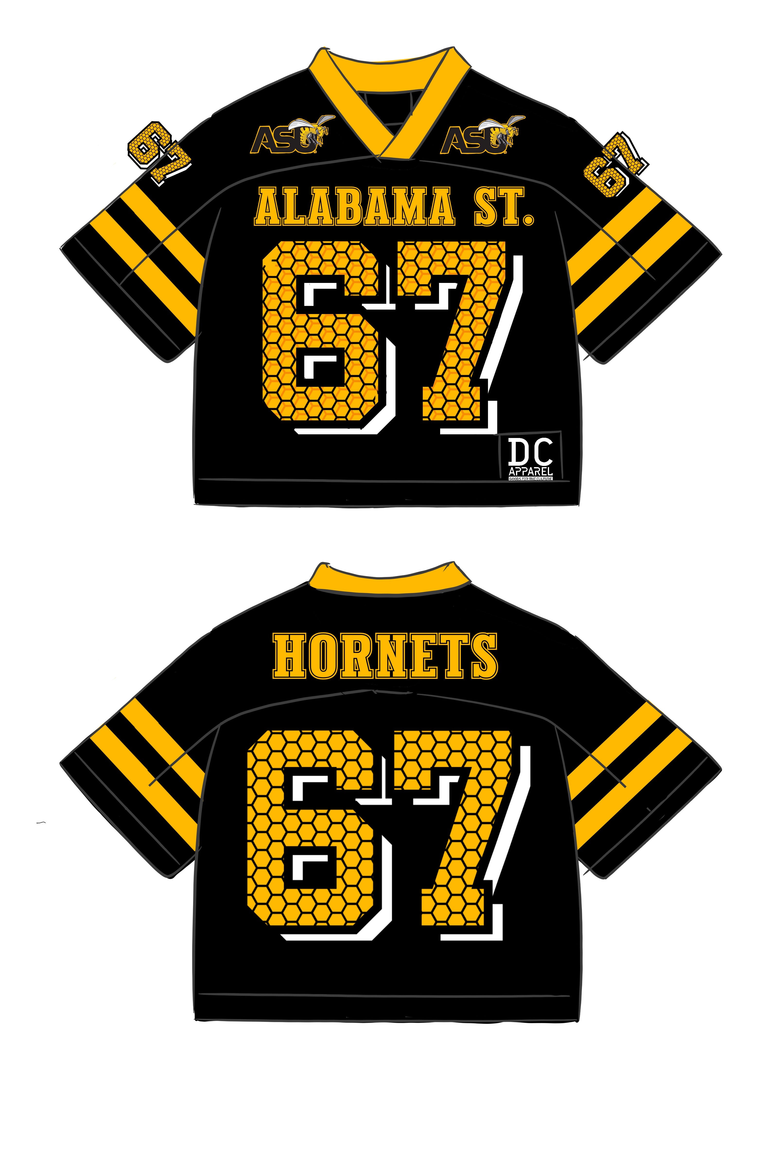 Alabama State Hornets Football Jersey