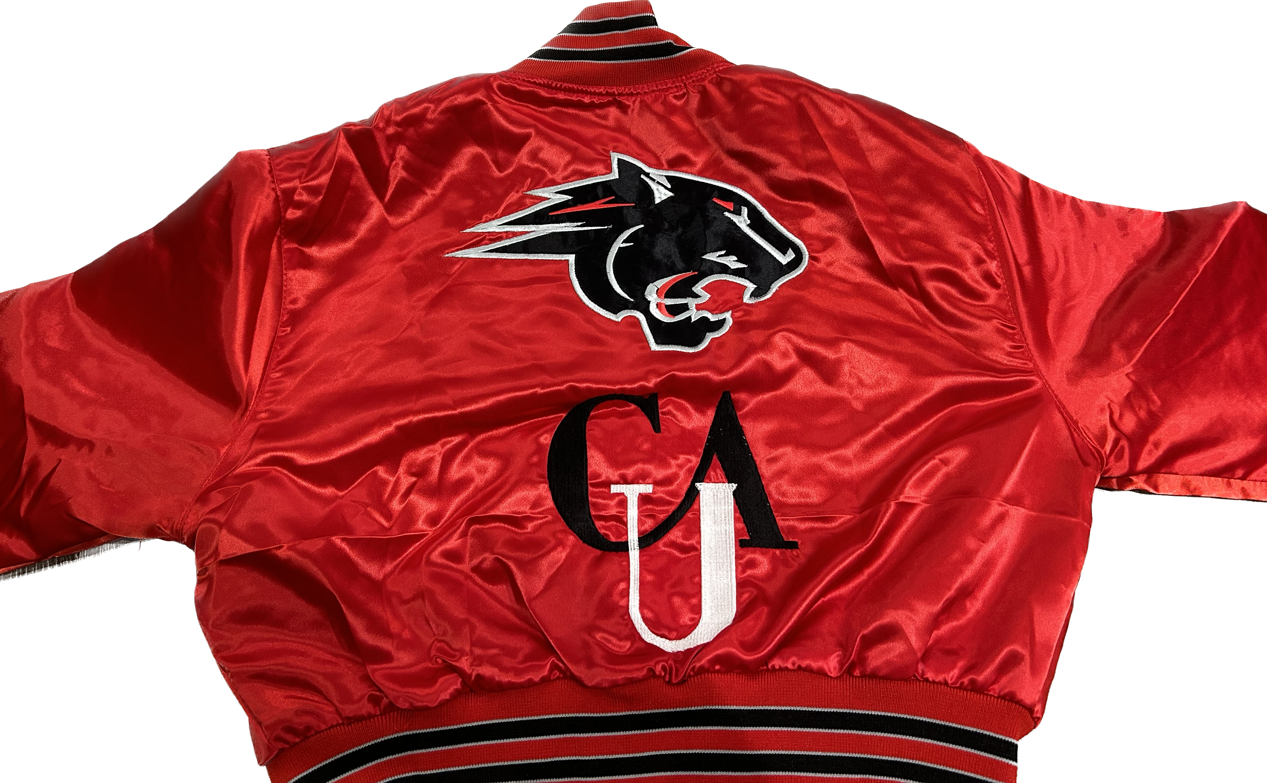 Crop Clark Atlanta University Bomber Jacket - alternate view