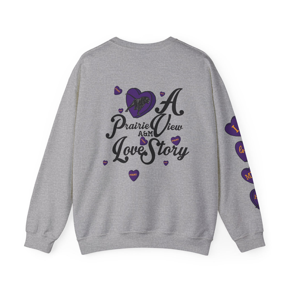 A Prairie View A&M Love Story Sweatshirt - alternate view