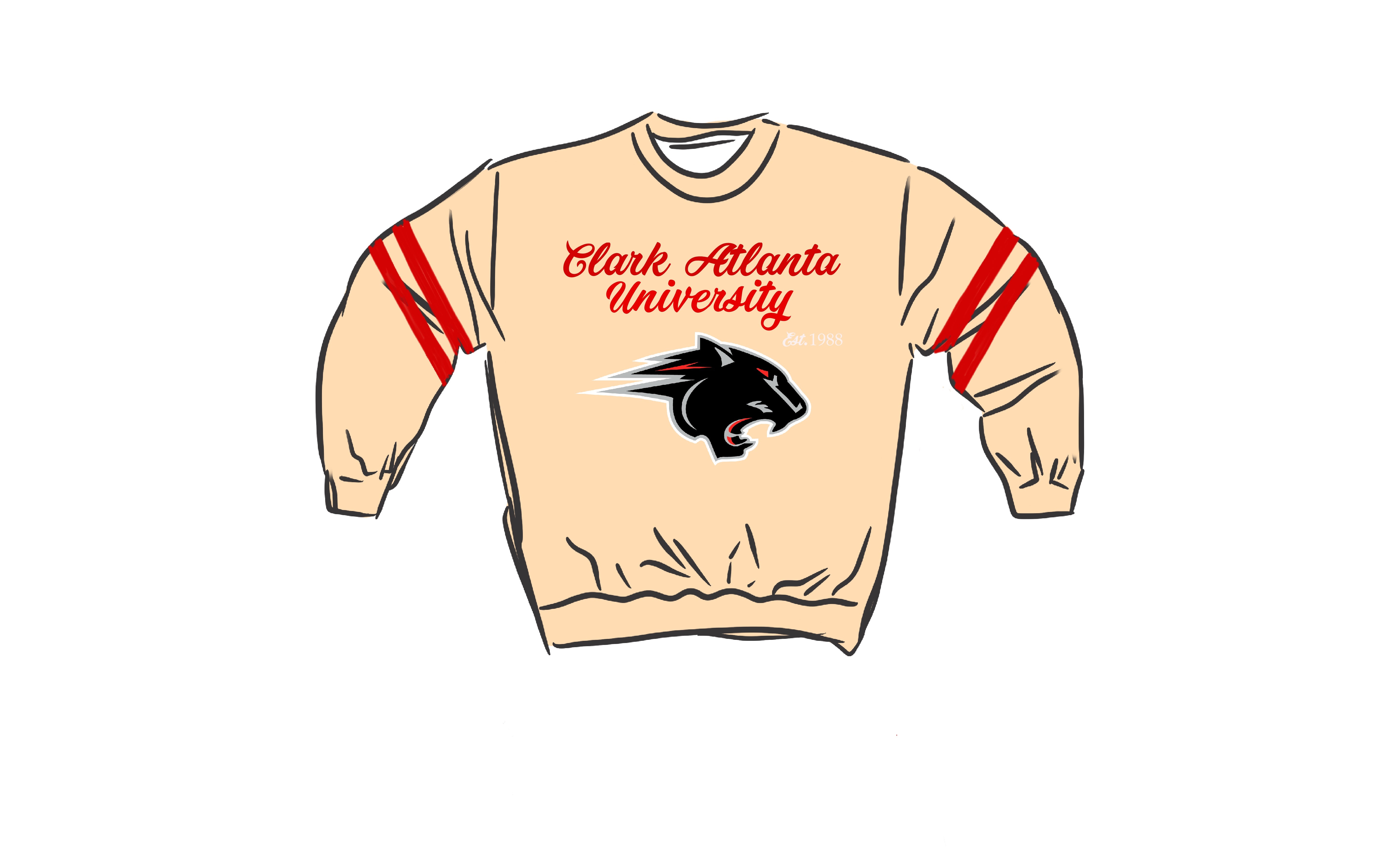 Kids Clark Atlanta Vintage Sweatshirt