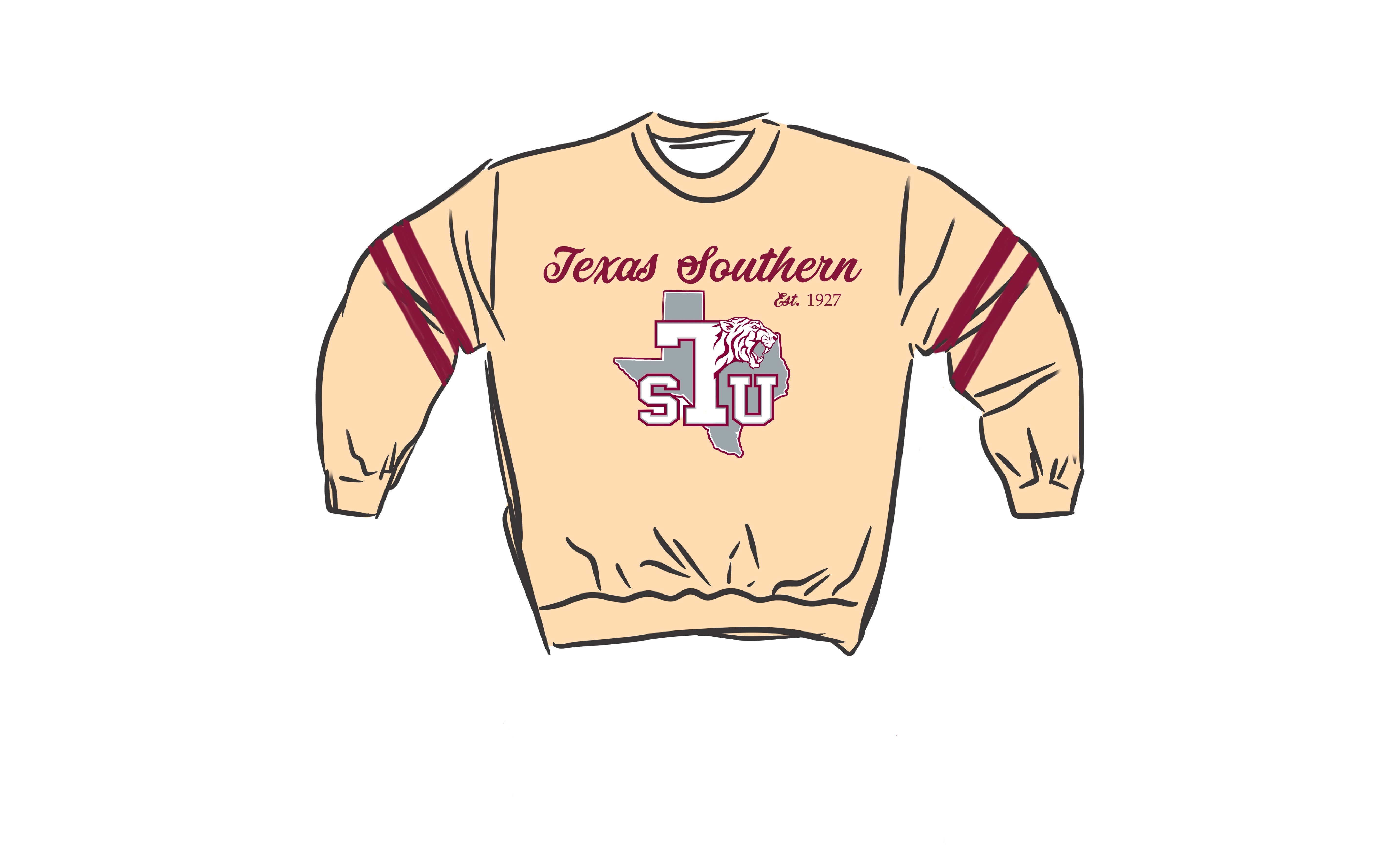 Kids Texas Southern Vintage Sweatshirt