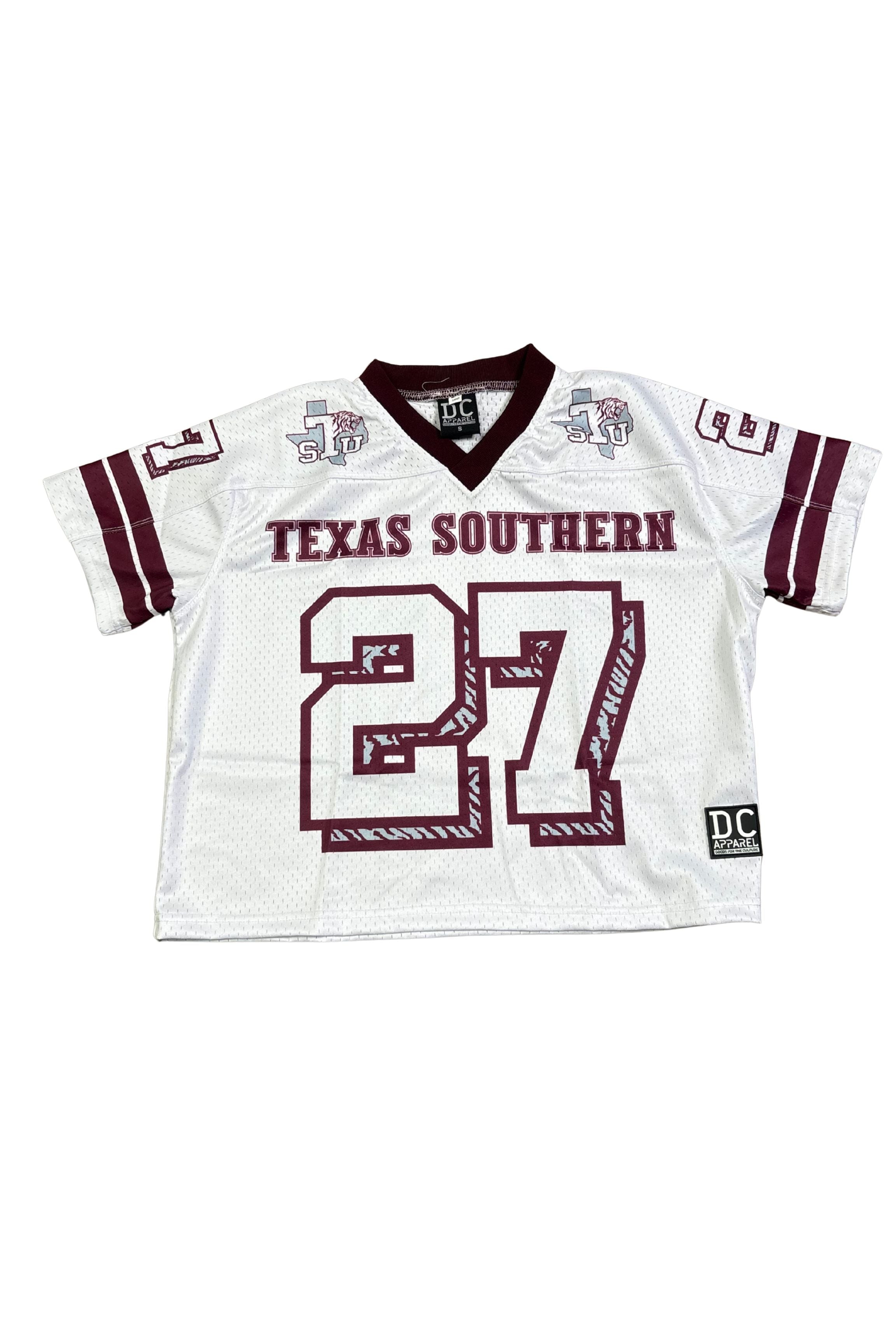 Texas Southern Tigers Crop Football Jersey