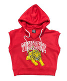 Tuskegee Golden Tiger Crop Sleeveless Hoodie Set