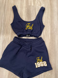 Fisk 1866 Bra & Short Set (SOLD SEPARATELY)