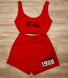 Clark Atlanta 1988 Bra & Short Set (SOLD SEPARATELY)