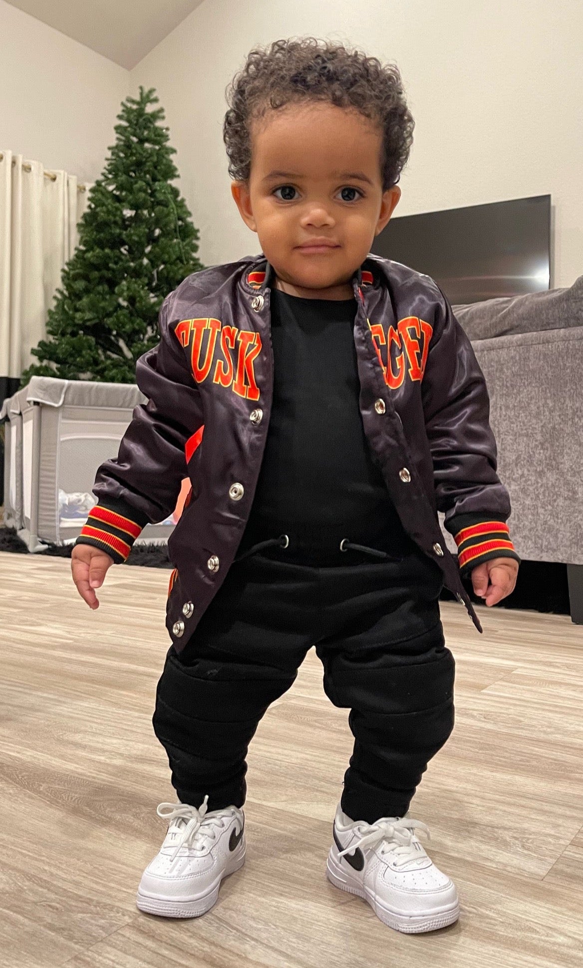 Baby  Bomber Jacket: Tuskegee
