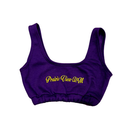 Prairie View A&M Fleece Bra