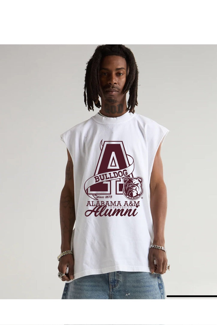 Alabama A&M University Alumni Varsity Sleeveless T-Shirt