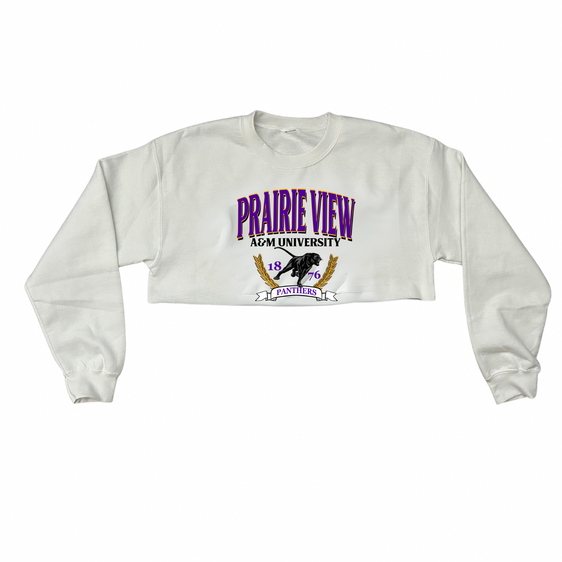 Prairie View Crop Sweatshirt | PVAMU HBCU Sweatshirt | DC Apparel