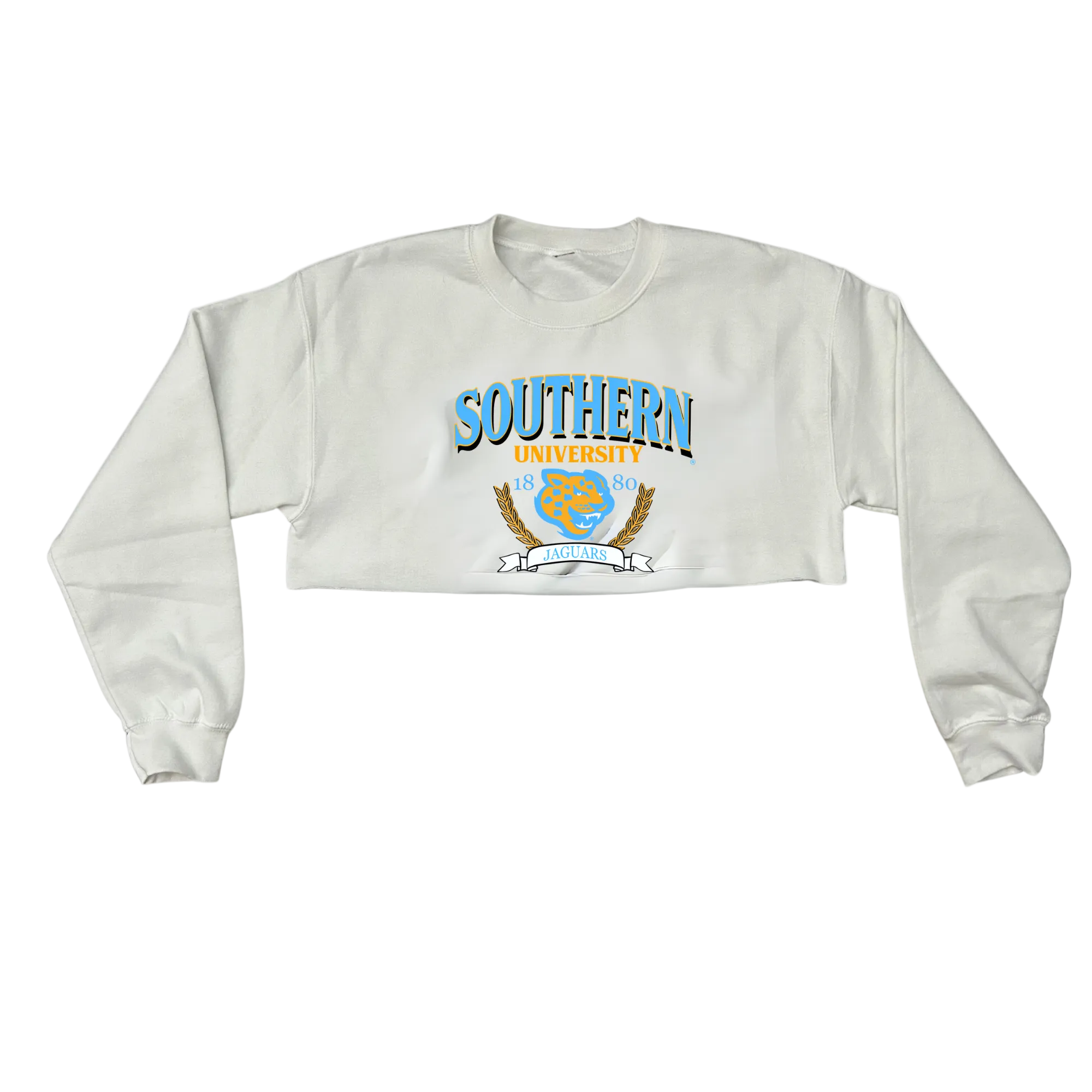 Southern University Crop Sweatshirt | SU HBCU Crop Sweatshirt | DC