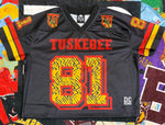 Tuskegee Golden Tigers Crop Football Jersey