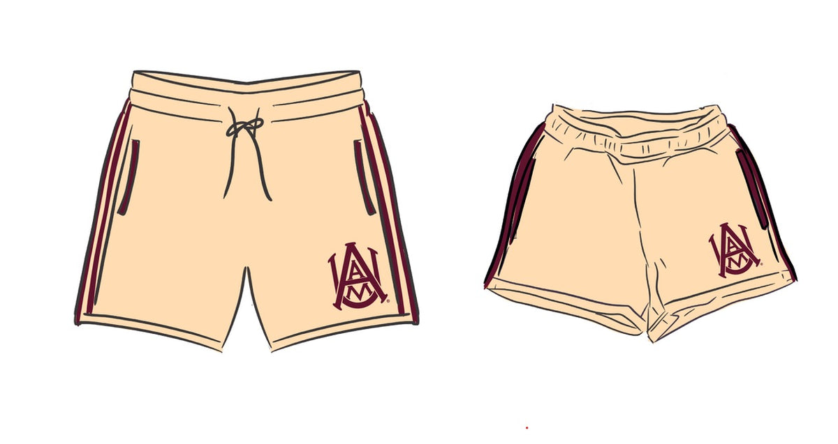 Alabama A&M Vintage French Terry Shorts