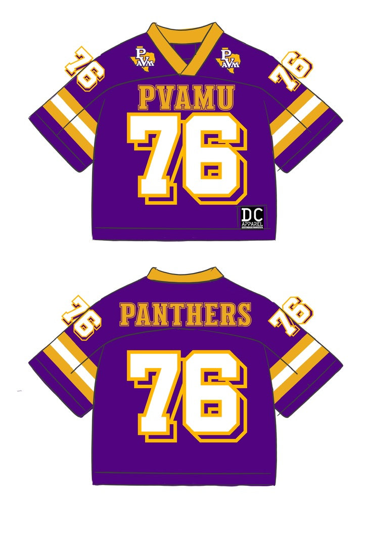 PVAMU Panther Football Crop Jersey