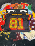 Tuskegee Golden Tigers Crop Football Jersey