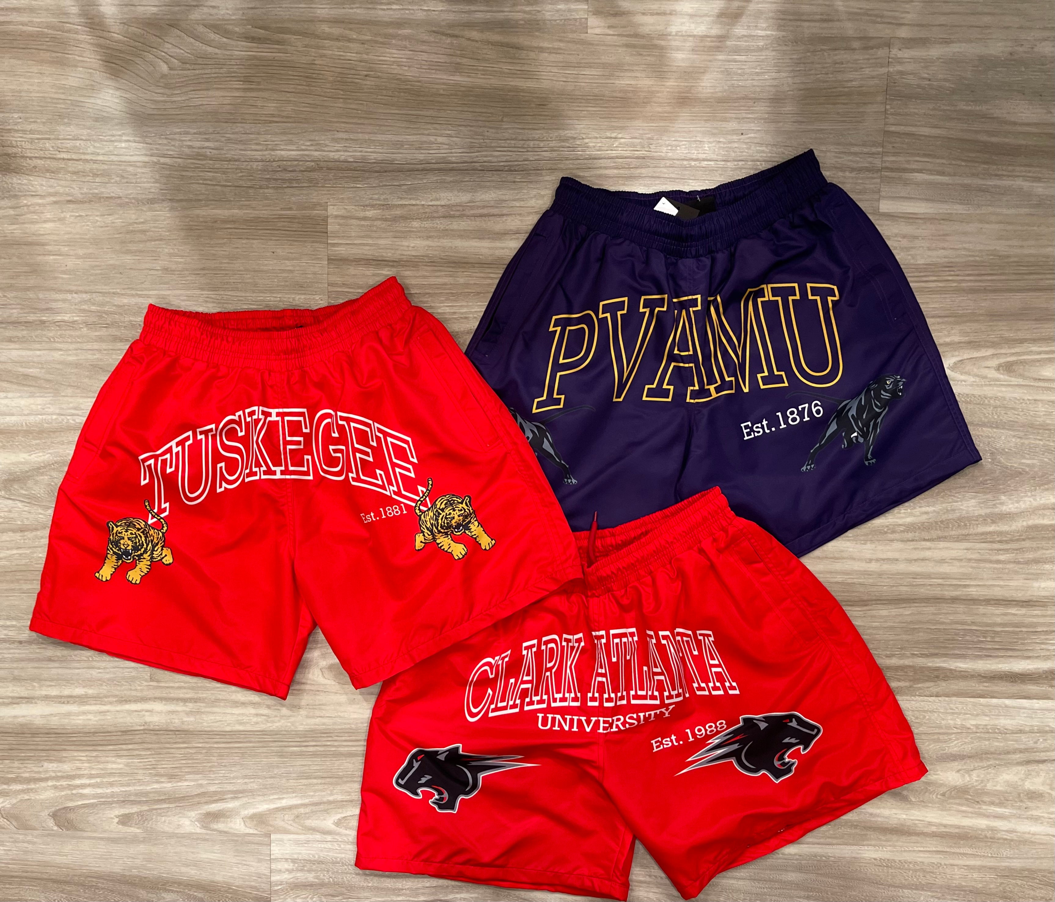 Clark Atlanta University Panther Shorts