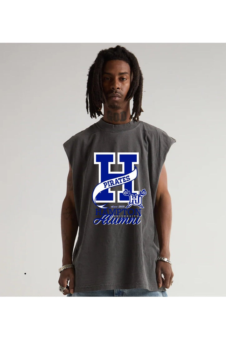 Hampton University Alumni Varsity Sleeveless T-Shirt