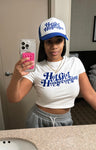 HOT GIRL HOMECOMING TRUCKER HAT