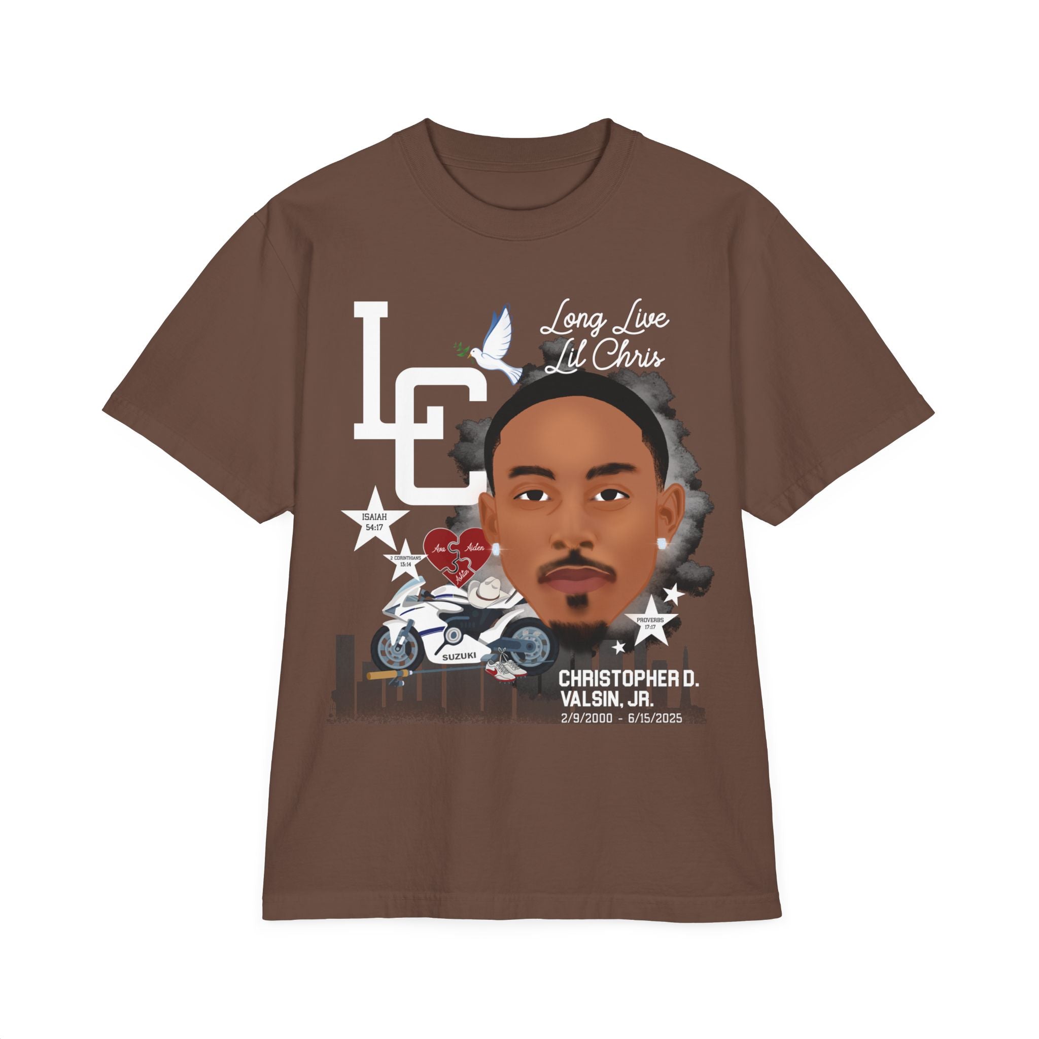 Christopher D. Valsin Jr. Memorial T-Shirt