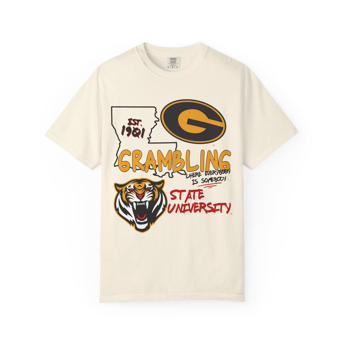 Grambling State University State Sketch Tee