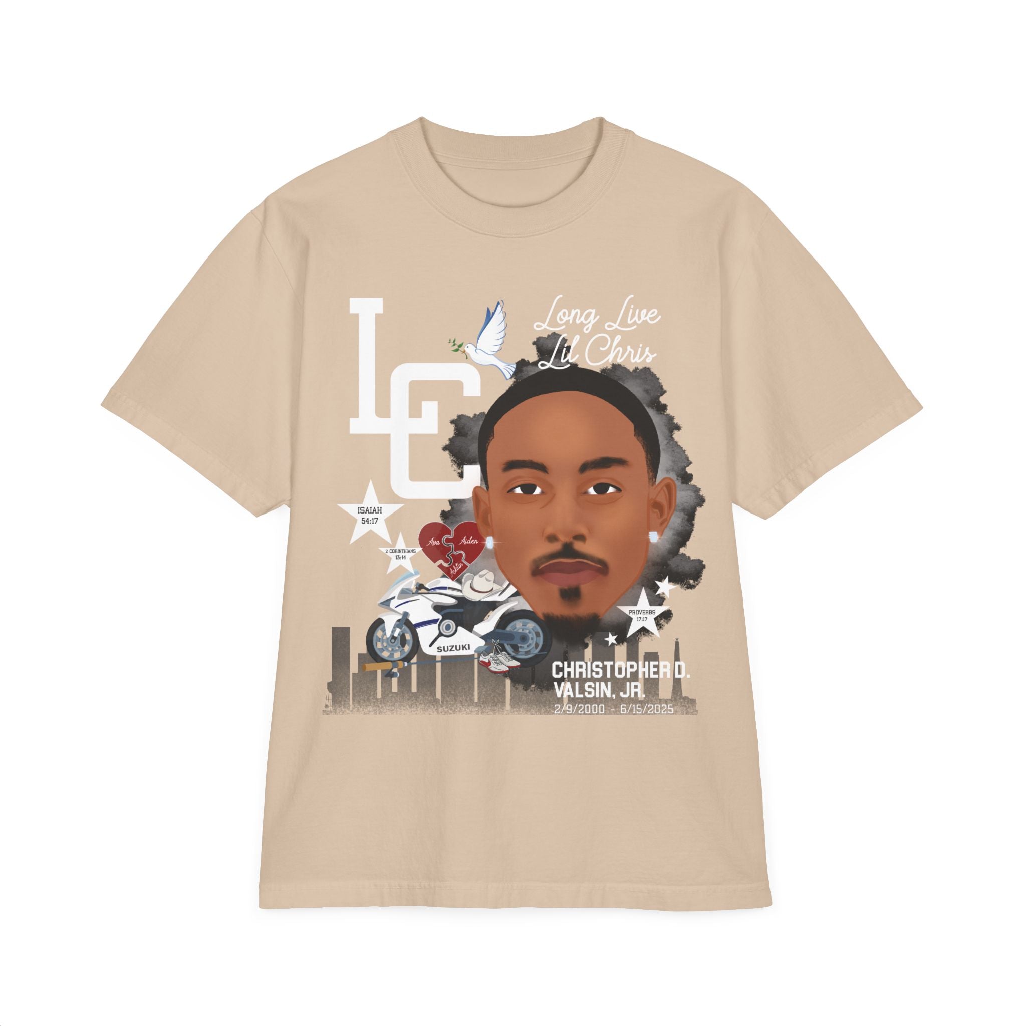Christopher D. Valsin Jr. Memorial T-Shirt
