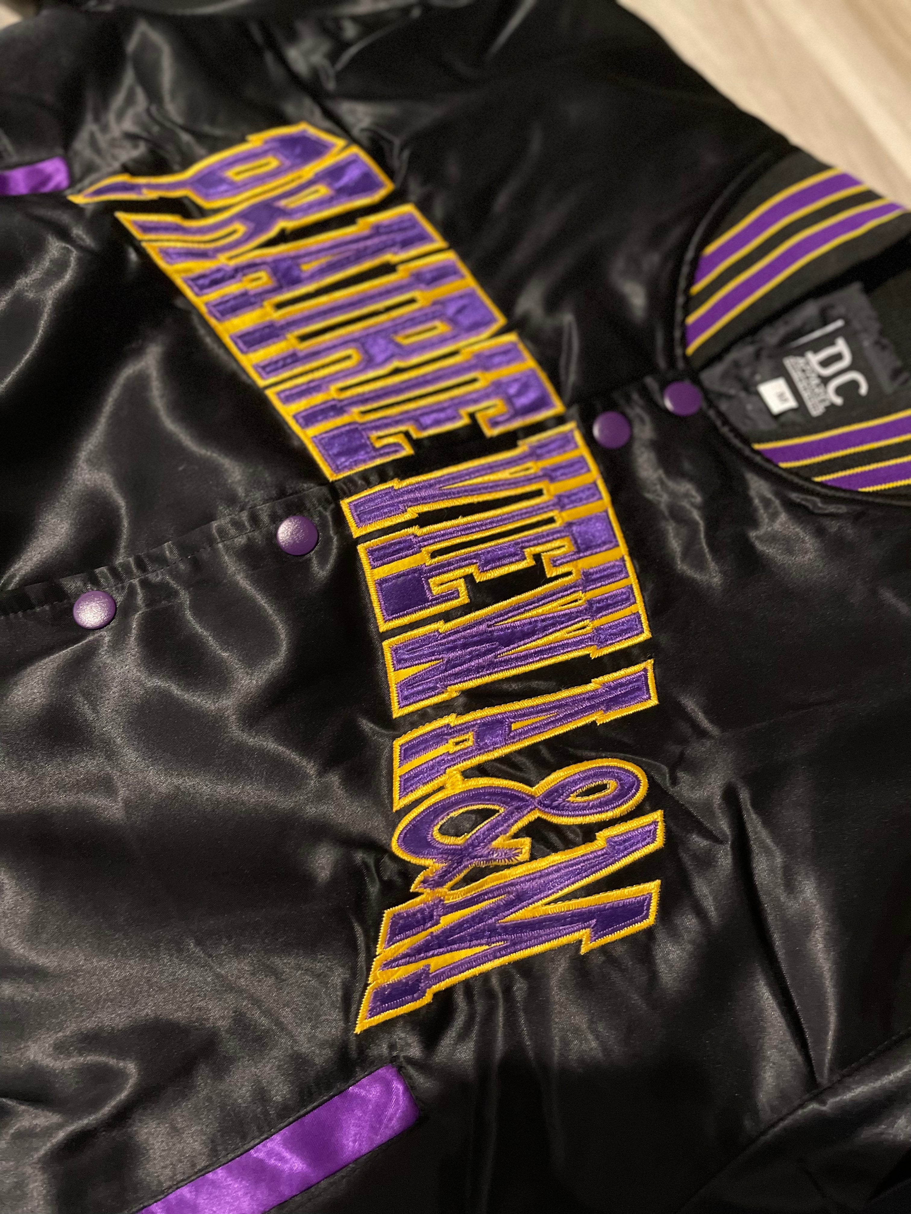 Crop Prairie View A&M Bomber Jacket | Premium HBCU Cropped Satin