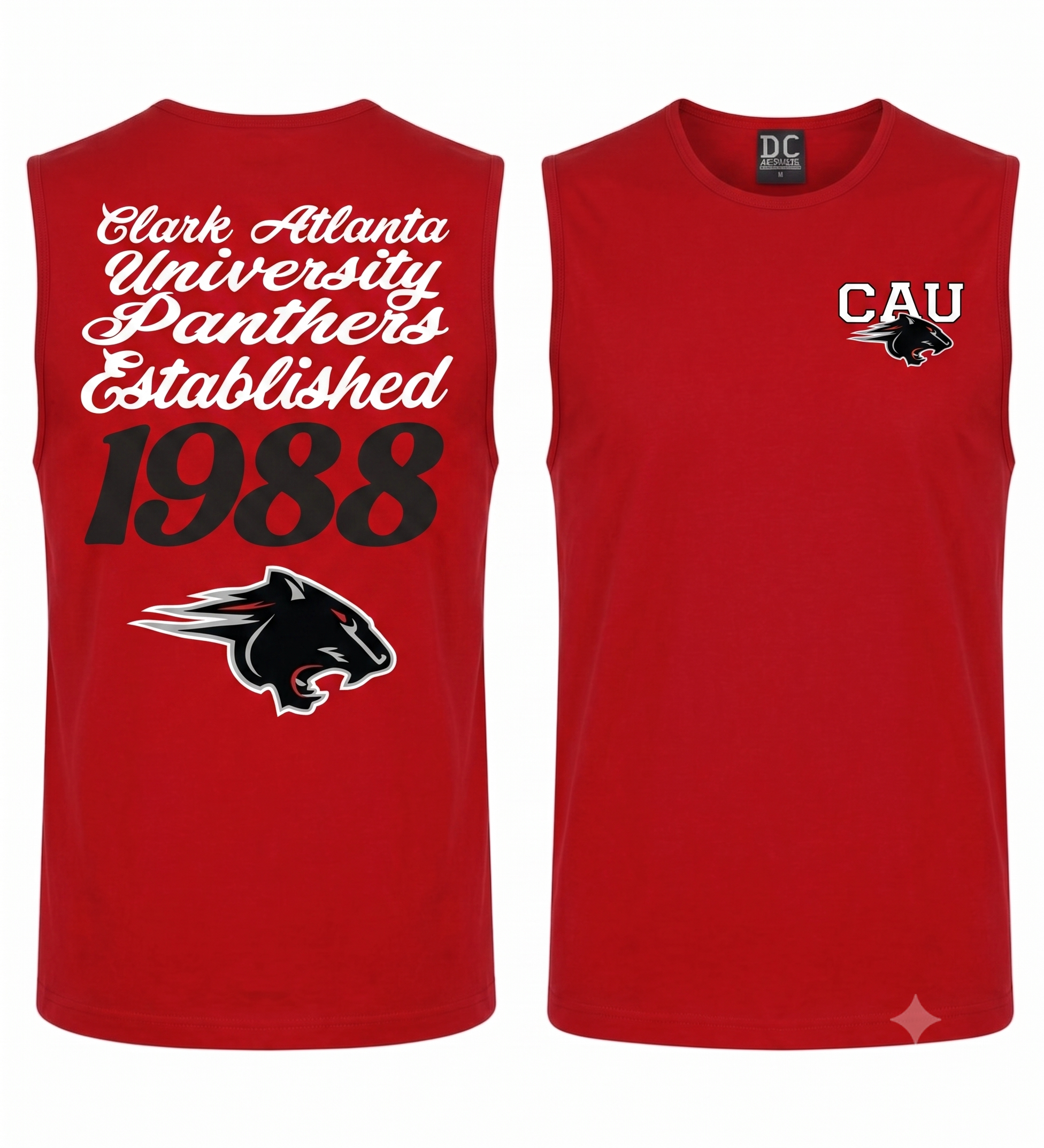 Clark Atlanta University Panthers Sleeveless Tshirt