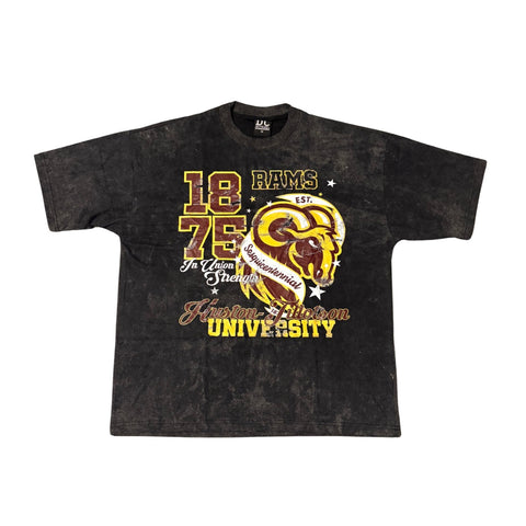 Huston-Tillotson Sesquicentennial Acid Wash T-Shirt