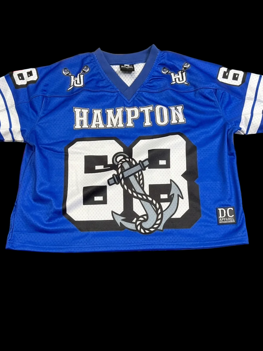 Hampton Pirates Crop Football Jersey
