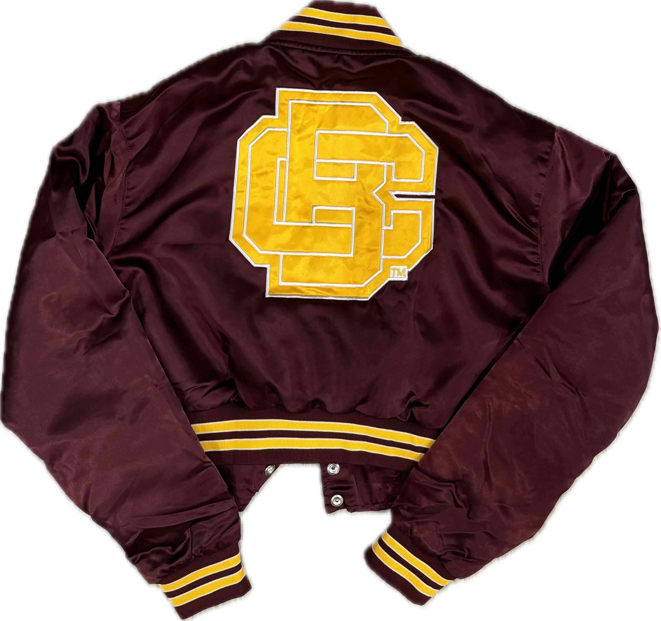 Crop Bethune Cookman Bomber Jacket
