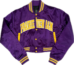 Crop Prairie View A&M Bomber Jacket