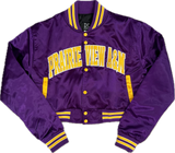 Crop Prairie View A&M Bomber Jacket