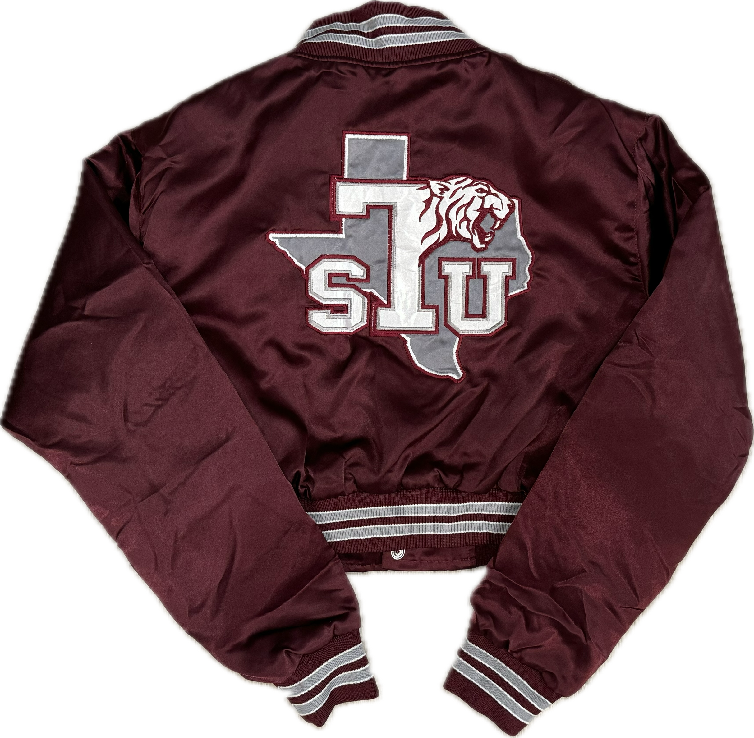 Crop Texas Southern  Bomber Jacket