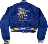 Crop Allen University Bomber Jacket