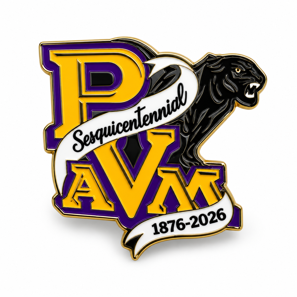 Prairie View A&M Sesquicentennial Lapel Pin