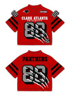 Clark Atlanta Panthers Crop Football Jersey