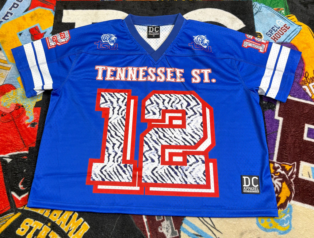 Tennessee State Tigers Crop Football Jersey | HBCU