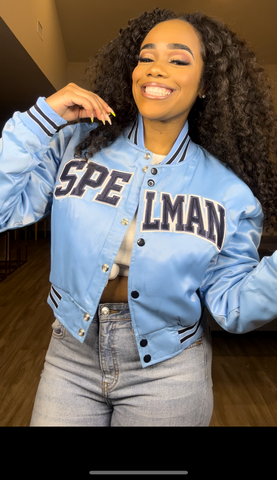 Crop Spelman Bomber Jacket