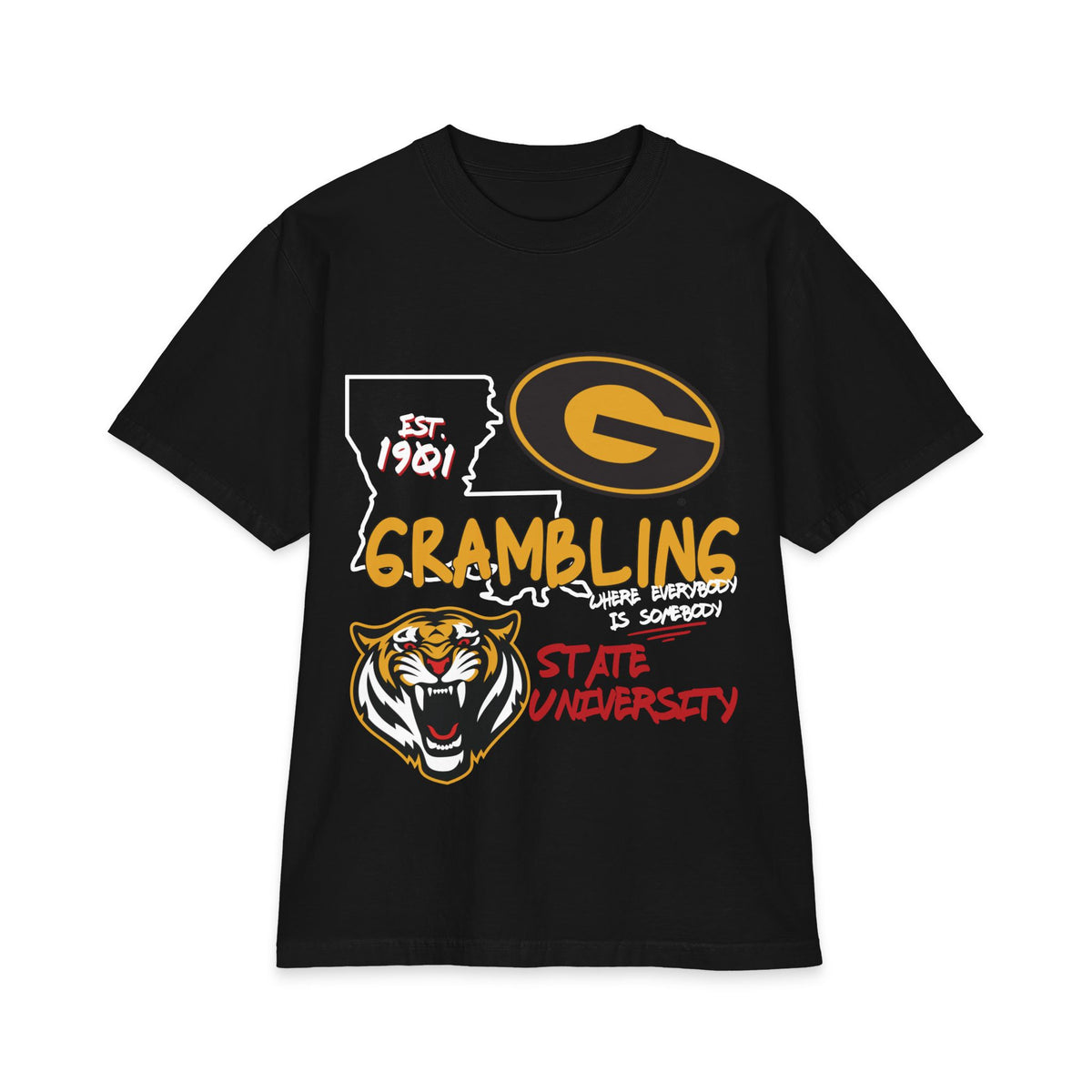 Grambling State University State Sketch Tee